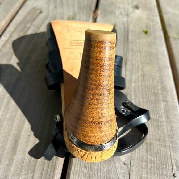 Coach Leather sandals size 10 - Picture 4 of 5